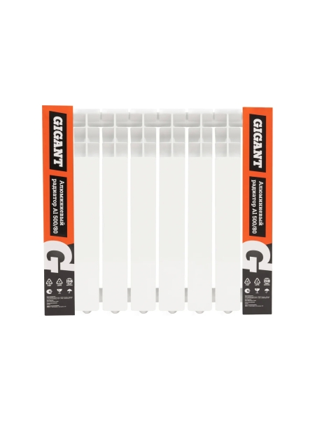 Алюминиевый радиатор Al 500/80 8 секций Gigant GRA58-8