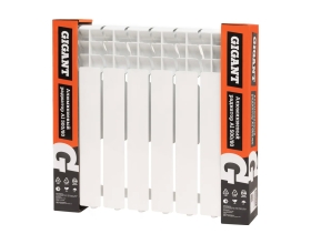 Алюминиевый радиатор Al 500/80 8 секций Gigant GRA58-8