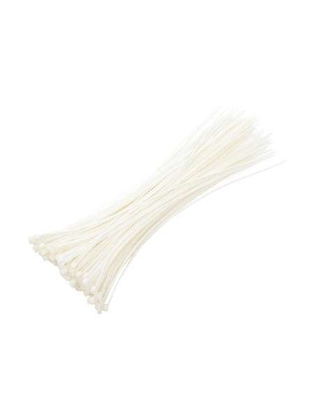 Ленточная хомут-стяжка Gigant 4,8x350 белый 100 шт. G/5/350/0