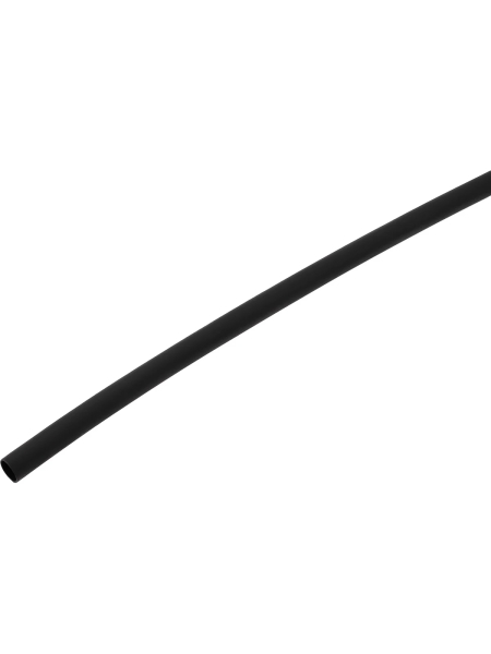 Трубка термоусадочная клеевая Gigant (3:1) 3/1, черная, 10шт по 1м G-80123