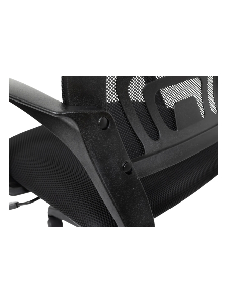 Компьютерное кресло Gigant черное, спинка сетка, 150 кг GCH-11