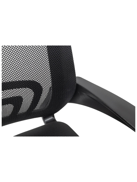 Компьютерное кресло Gigant черное, спинка сетка, 150 кг GCH-11