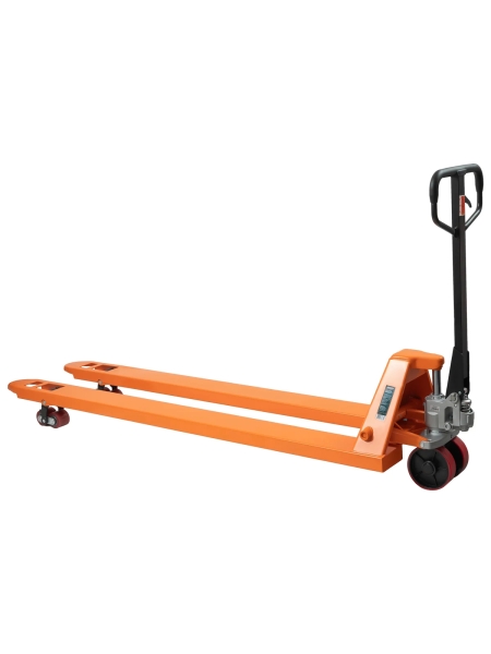 Гидравлическая тележка 2500 кг Gigant 2000x550 мм полиуретановые колеса JHPT2500-2000-PO