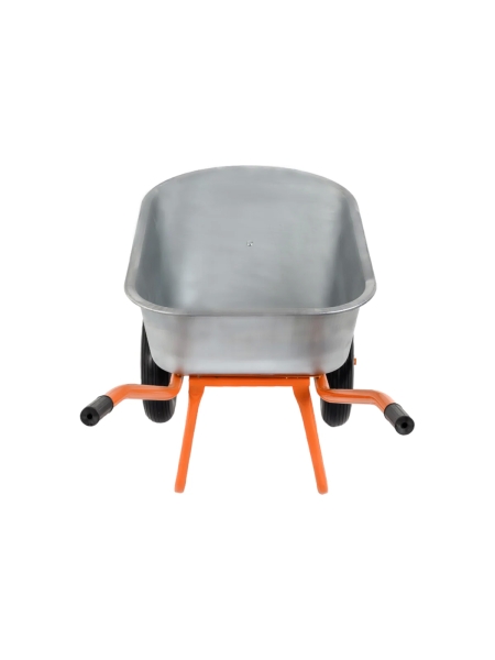 Строительная двухколесная тачка Gigant 110л, 200 кг, литые ПУ колеса GX-03