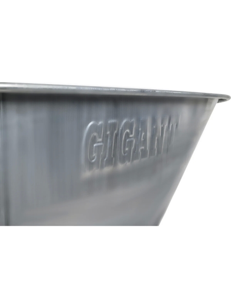 Строительная двухколесная тачка Gigant 110л, 200 кг, литые ПУ колеса GX-03