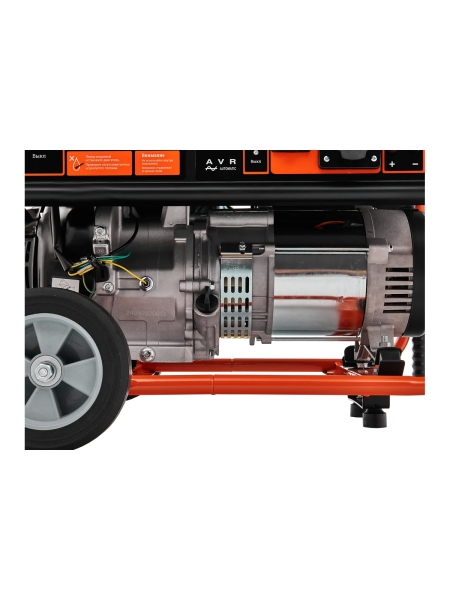 Бензиновый генератор Gigant (5,5 кВт; колёса и ручки) GGL-5500