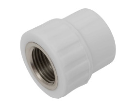 Муфта PP-R бел комб 25х1/2 ВР Gigant GPM-25X12ВР