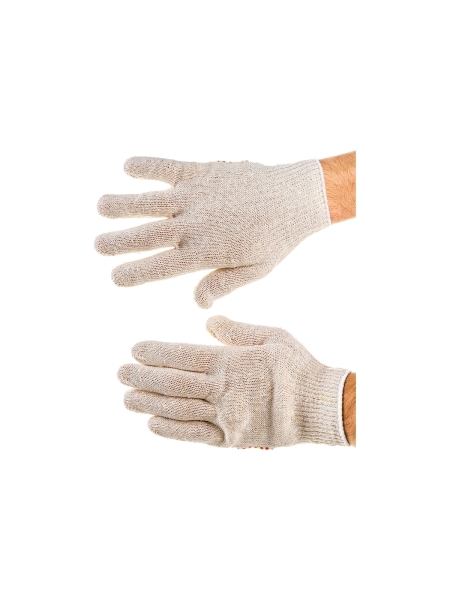 Перчатки Gigant х/б с ПВХ-покрытием, 10 класс, размер 10, 200 пар GL10-2