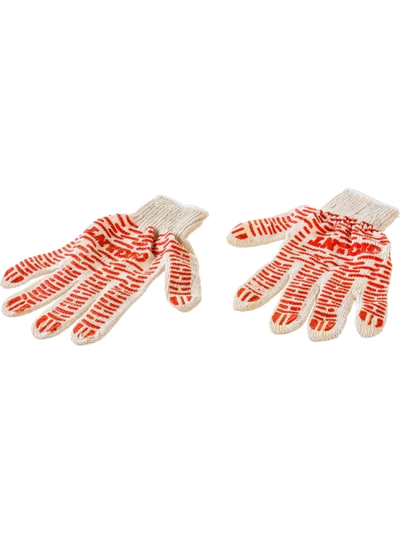 Перчатки Gigant х/б с ПВХ-покрытием, 10 класс, размер 10, 200 пар GL10-2