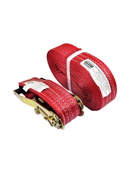 Стяжной ремень для крепления груза Gigant 4/8т 10м GSR-014