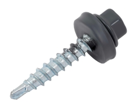 Gigant Кровельный саморез цинк 4,8x29 RAL 7024 сверло 250 шт G-124104