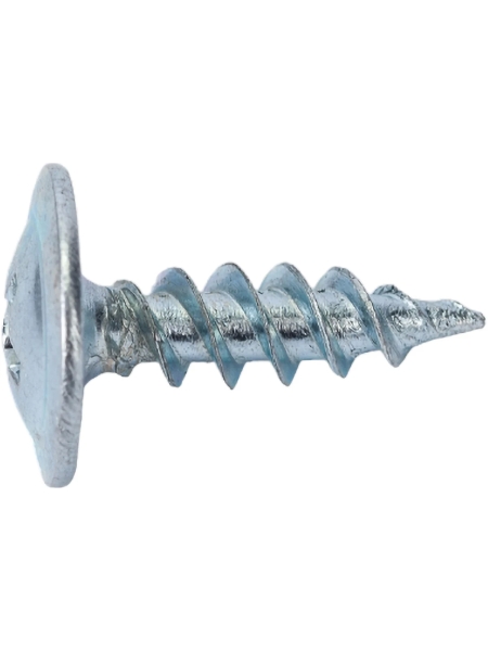 Саморезы Gigant 4,2x14, полусфера, острый, цинк, 1000 шт. 123591