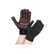 Вязаные полушерстяные перчатки с ПВХ нанесением Волна Gigant, размер 10, G-202