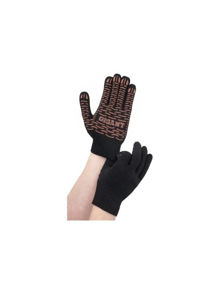 Вязаные полушерстяные перчатки с ПВХ нанесением Волна Gigant, размер 10, G-202