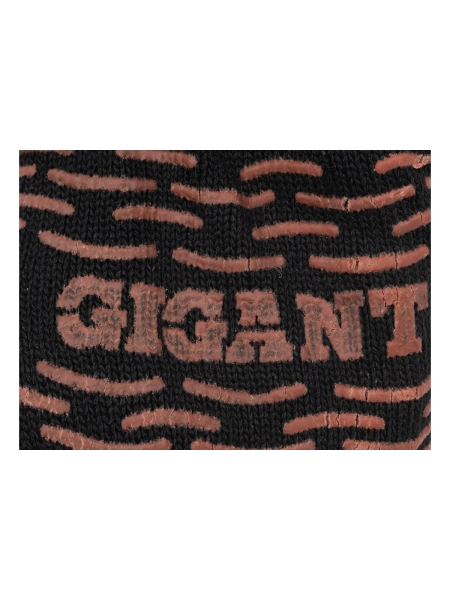 Вязаные полушерстяные перчатки с ПВХ нанесением Волна Gigant, размер 10, G-202