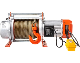 Электрическая лебедка Gigant 500/1000 кг, 380 В, 100/50м, Диаметр троса 6мм, GEW-03