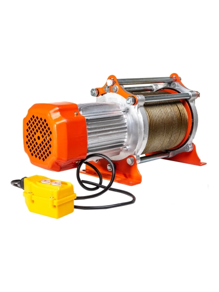 Электрическая лебедка Gigant 500/1000 кг, 380 В, 100/50м, Диаметр троса 6мм, GEW-03