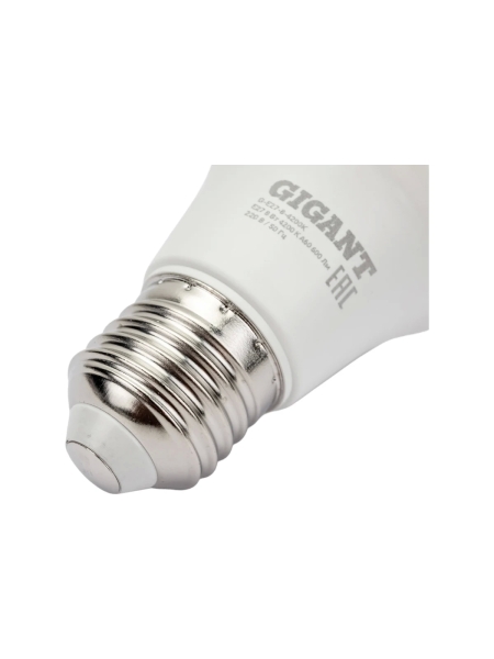 Светодиодная лампа Gigant E27 8Вт 4200К А60 600Лм G-E27-8-4200K