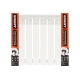 Биметаллический радиатор bim 500/80 8 секций Gigant GRBM58-8