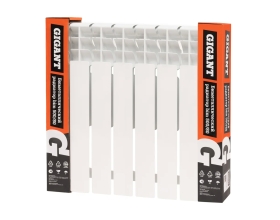 Биметаллический радиатор bim 500/80 8 секций Gigant GRBM58-8