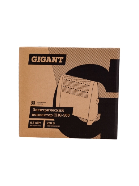 Электрический конвектор СНG-500/0,5 кВт Gigant CHG-0.5