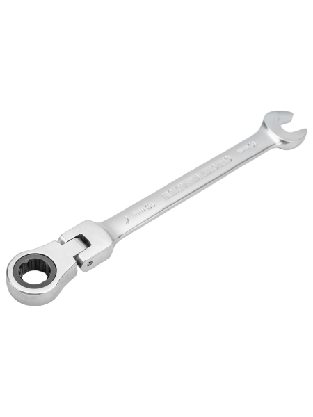 Комбинированный трещоточный шарнирный ключ 10 мм Gigant, Сталь Cr-V, 72 зуба, grf-131