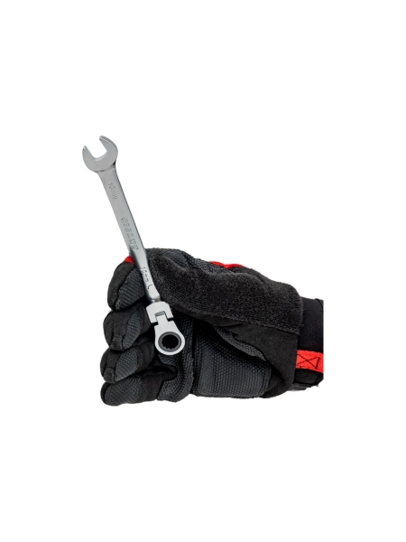 Комбинированный трещоточный шарнирный ключ 10 мм Gigant, Сталь Cr-V, 72 зуба, grf-131