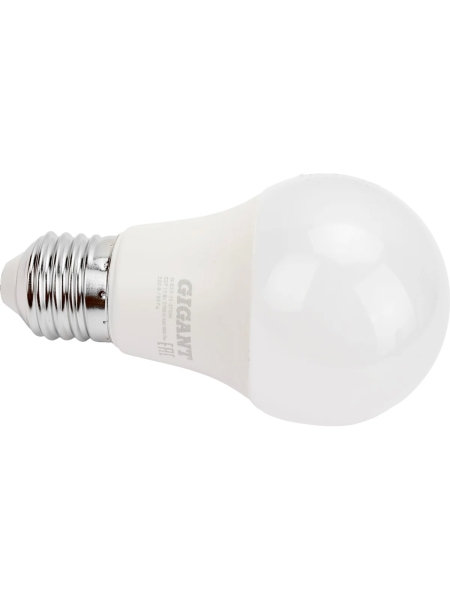 Светодиодная лампа Gigant E27 12Вт 6500К А60 1000Лм G-E27-12-6500K