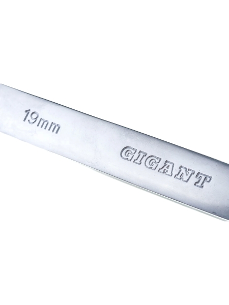 Комбинированный трещоточный ключ Gigant 19мм, Сталь Cr-V, 72 зуба, GRW19