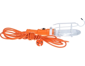 Переносной светильник Gigant ЛСУ-1 (с выключателем), 5м IP20 GPE-0011 (Россия)