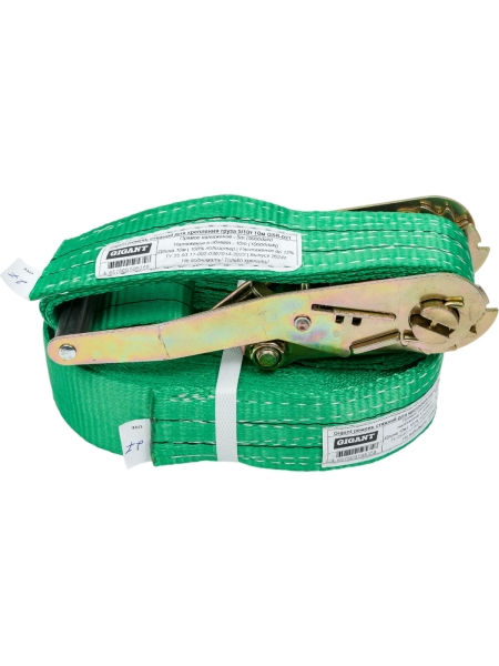 Стяжной ремень для крепления груза Gigant 5/10 т, 10 м GSR-021