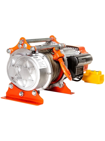 Электрическая лебедка Gigant 500/1000 кг, 220 В, 70/35 м, Диаметр троса 6мм, GEW-01
