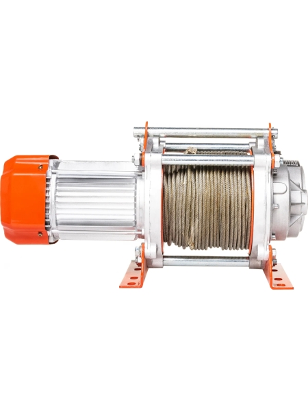 Электрическая лебедка Gigant 500/1000 кг, 220 В, 70/35 м, Диаметр троса 6мм, GEW-01