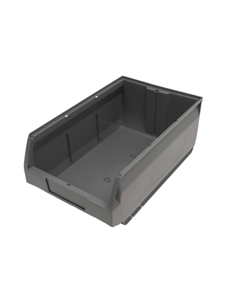 Ящик Gigant 500x310x200 ПП темно-серый 32092