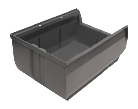 Ящик Gigant 500x310x200 ПП темно-серый 32092