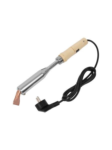 Электрический паяльник Gigant 200Вт, клин, деревянная рукоятка GES-06