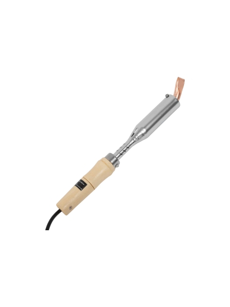 Электрический паяльник Gigant 200Вт, клин, деревянная рукоятка GES-06