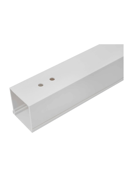 Кабель-канал с крышкой 40x40 белый, 2м Gigant 77009-2GI