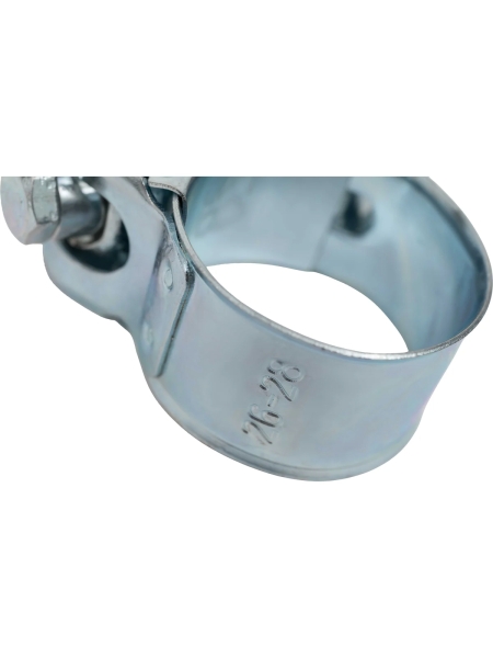 Хомут силовой шарнирный D26-28мм, оцинкованная сталь Gigant 123988