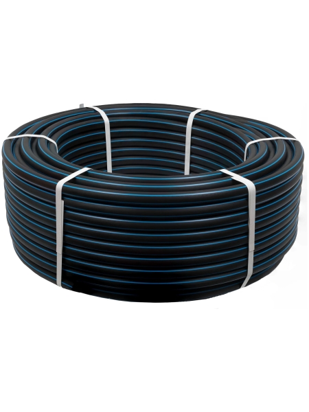 Питьевая напорная труба Gigant ПНД 25х2,3 SDR11 (ПЭ100, 16 атм), бухта 100 м GLPP-05