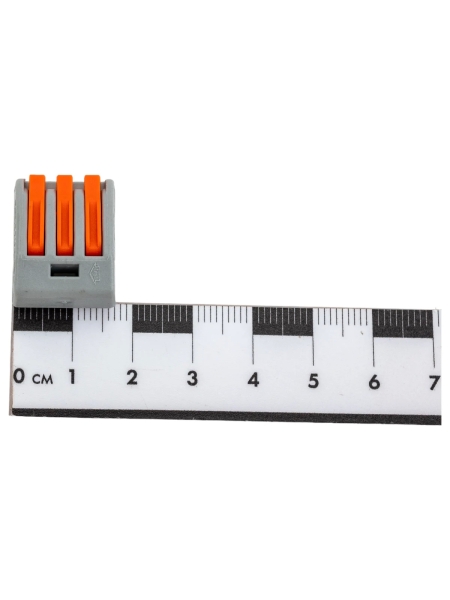 Трехпроводная клемма Gigant 20 шт/уп 0,08-2,5(4)мм² GCT-222-413-20