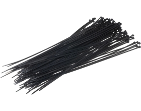 Нейлоновая хомут-стяжка Gigant 4,8х400 черный, 100 шт G/1/9