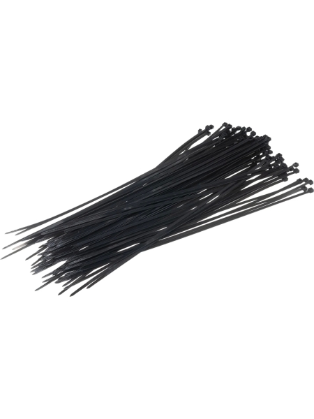 Нейлоновая хомут-стяжка Gigant 4,8х400 черный, 100 шт G/1/9