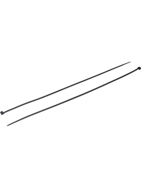 Нейлоновая хомут-стяжка Gigant 4,8х400 черный, 100 шт G/1/9