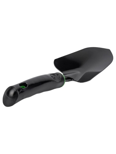 Посадочный стальной совок с порошковым покрытием и пластиковой ручкой Gigant GVER-15