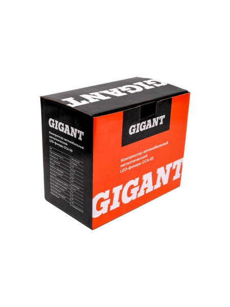 Автомобильный компрессор Gigant металл, 12V, LED фонарь GCA-50