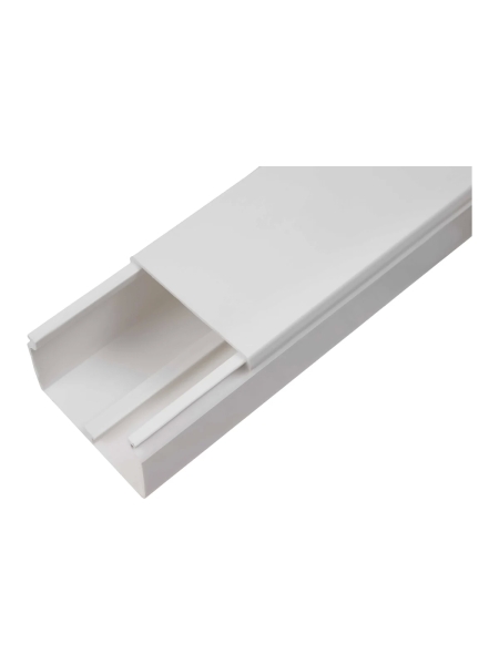 Кабель-канал с крышкой 60х40 белый, 2м Gigant 76005-2GI