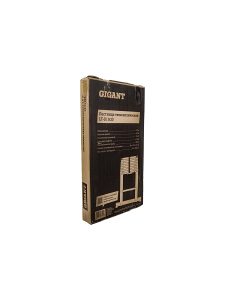 Телескопическая лестница Gigant 3.8м LT-01 1x13