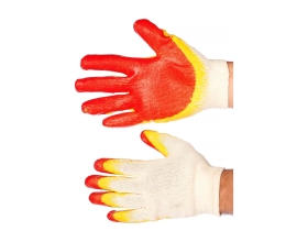 Перчатки с двойным латексным обливом Gigant 13 класс, 10 пар GL13_10