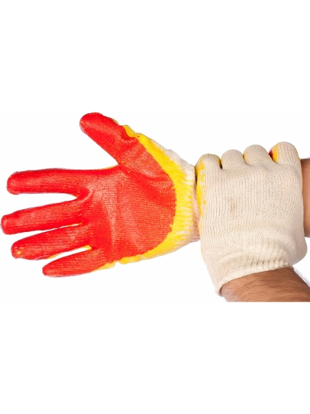 Перчатки с двойным латексным обливом Gigant 13 класс, 10 пар GL13_10